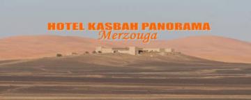 Maroc                            Merzouga Kasbah Hôtel Panorama.