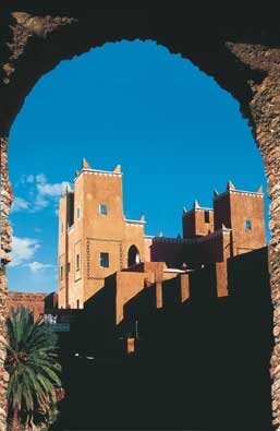 Maroc                            Ouarzazate Kasbah Ellouze