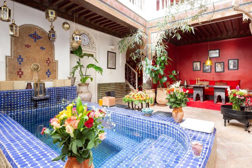 Maroc                            Marrakech La Terrasse des Oliviers